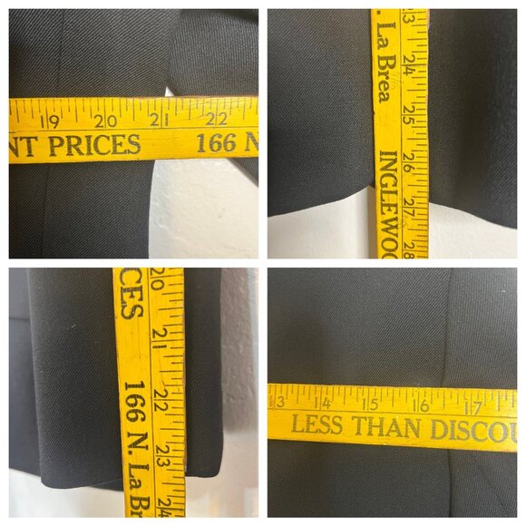 Pendleton Petite Women's Black Blazer Jacket Size 18 Virgin Wool Professional - Picture 12 of 16